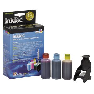 Inktec Refill Kit for HP 95 and 97 Inkjet Cartridges