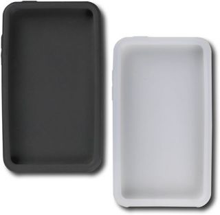 Init 2 Silicone Rubber Cases White Black for Apple iPod Touch NT MP430