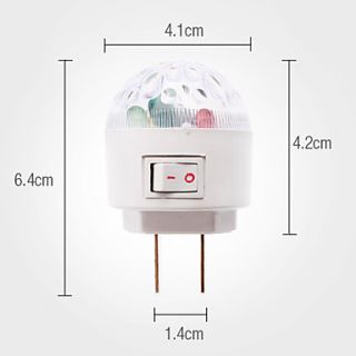 EUR € 3.03   nos ligar 0.5w 50 100lm colorido lâmpada LED Ball