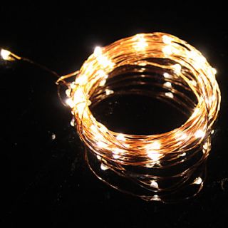 EUR € 9.83   5M 50 LED Warm Wit Licht koperdraad String Fairy Lamp