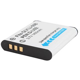 1400mAh batería de la cámara para Olympus u1010 li 50b/d li92, u1020