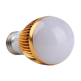 EUR € 5.51   e27 3w 270Lm 3000 3500k chaude ampoule blanche boule de