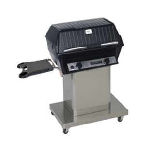  Infrared Propane Gas Grill with (1) One Cart and (1) One Side Shelf