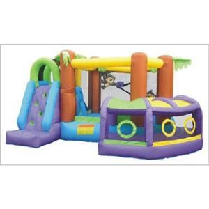  Jumper Inflatable Bounce House with Slide Gift for Kids Birthday Party