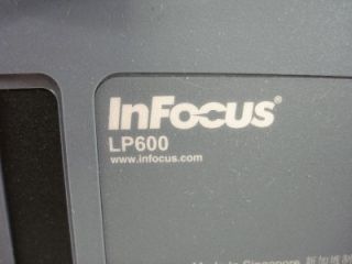 InFocus LP600 DLP Portable SHP Projector as Is 797212615008