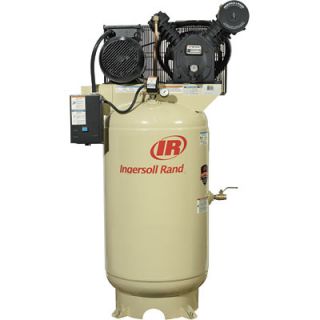 Ingersoll Rand Type 30 Reciprocating Air Compressor 5 HP 460V 3 Phase