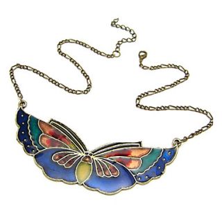 EUR € 5.51   Vintage Butterfly Akryl Alloy Necklace, Gratis Fragt