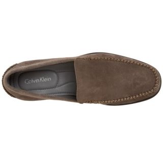 New Calvin Klein Mens Taupe Shoes Lnnes Loafer F0086