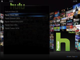 Apple TV 2 Jailbroken with XBMC Free Movies Cable Hulu Icefilms Navi x