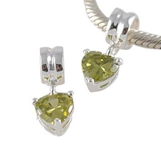 EUR € 7.53   sterling zilveren bengelen charme kralen (groen