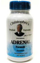 Dr Christophers Adrenal Formula 100 VCaps Free SHIP