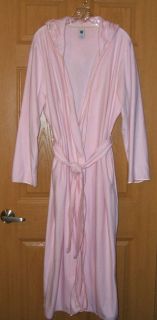 Gap Hooded Hood Robe Bathrobe Light Pink Fleece XL