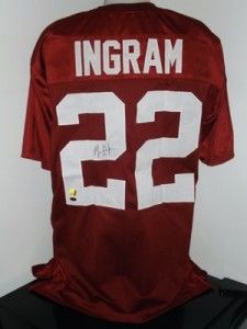 Mark Ingram Autographed Alabama Crimson Tide Jersey PSA