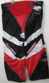 Mission H750 H 750 Roller Hockey Pants Jr Junior Black Red L New