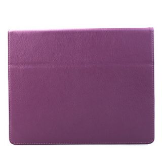 USD $ 13.57   Litchi Grain Style PU Leather Case and Stand for Apple