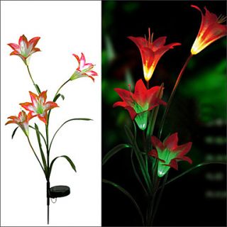 USD $ 38.19   Solar LED Flower Ligh(CIS 28078),