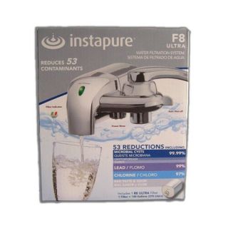 Features of InstaPure F8CU 1ES Faucet Mount Water Filter System