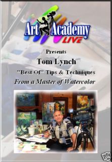 Tom Lynch Best Watercolor Tips Techniques Art Instruction DVD