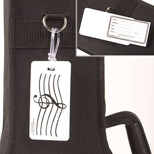 Clef Instrument Case Name Tag Friendly Service