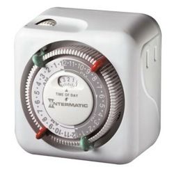 Intermatic Plug in Easy Set Lamp Appliance Timer
