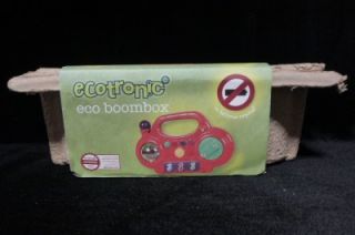 International Playthings Ecotronic Wind Up Eco Boombox New in Box