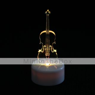 USD $ 5.59   Violin Design Colorful LED Night Light Christmas Festival