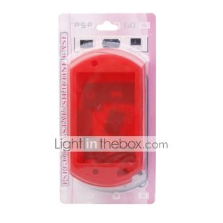 USD $ 2.59   Protective Silicone Case for PSP Go (Red),