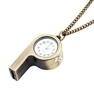 USD $ 5.59   Vintage Whistle Pocket Watch Necklace,