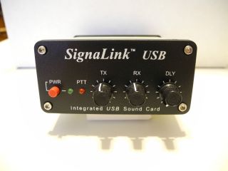 SignaLink USB Sound Card Interface w/Kenwood Cable, Header   Exc. FREE