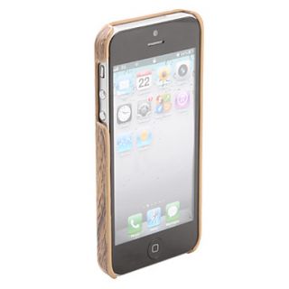 USD $ 6.59   Wooden Surface Hard Case for iPhone 5 (Assorted Colors