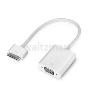  to VGA Female Converter Adapter Video Cable for iPhone 4 4S iPad 3 2