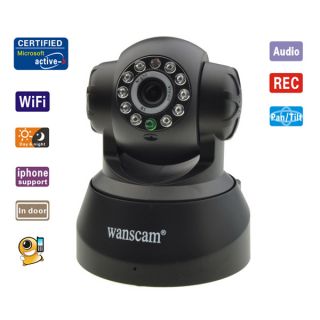 Wanscam Wireless Webcam Ip Camera Audio Video Wifi Camera Osd Ir