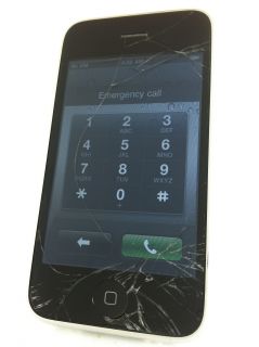Apple iPhone 3G 16GB Unlocked Touchscreen Smartphone Needs Repair