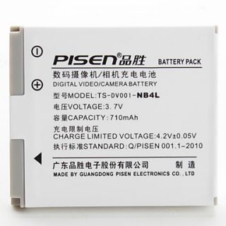 USD $ 9.49   Pisen Camera Battery NB4L for Canon IXUS40, 30, 50, 55