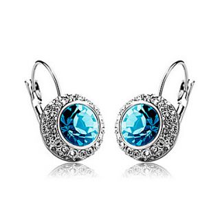 EUR € 10.57   Moon River Romantic Crystal Earrings, Gratis Fragt På