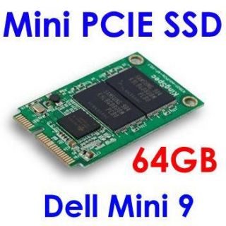 KingSpec IDE PATA Mini PCIe 64GB SSD to Dell Mini 9 AKD