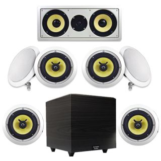  Home Subwoofer 6 5Center Channel 6 8 in Wall Ceiling Speakers