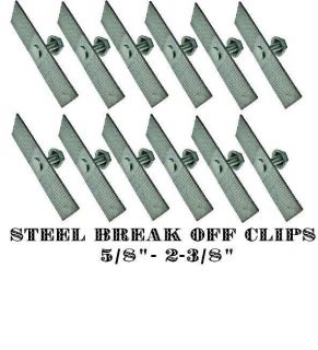 steel break off universal moulding trim emblem clips clips