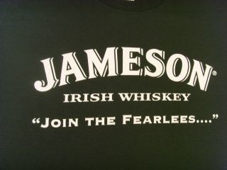 Tee Shirt Jameson Irish Whiskey Fearlees Sine Metu Jameson Century