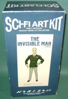 RARE Sci Fi Art Kit by Horizon The Invisible Man Kit HM005 Vinyl Model