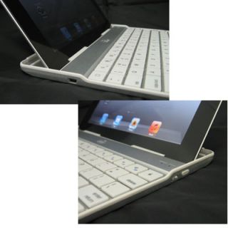in1 Aluminium Bluetooth Wireless Keyboard Case Cover Dock 4 Apple