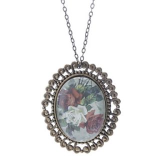 EUR € 2.66   Retro Style bloemvorm Koperen Ketting, Gratis