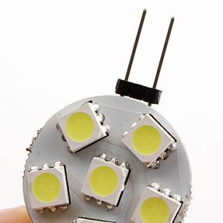 g4 2 2.5W 6x5050 SMD 60 70lm 6000 6500k natürliches weißes Licht LED