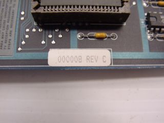 DCA 000008 Rev C IRMA2 II 8 Bit ISA Board Vintage