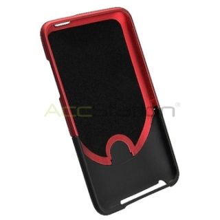  case compatible with apple ipod touch 2nd 3rd gen dark red black