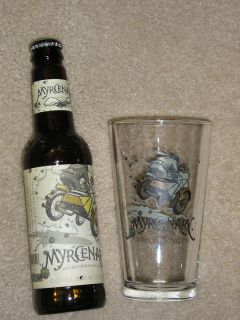 ODELL MYRCENARY IPA Pale Ale Beer PINT Glass NEW O Dell Brewing