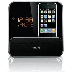  DC315 37 Philips Clock Radio Dock Ent System FM  iPod 2ALR