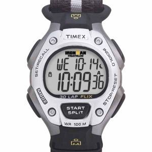 Timex Ironman Triathlon Watch Velcro Strap 100 Meter WR Indiglo T5F251