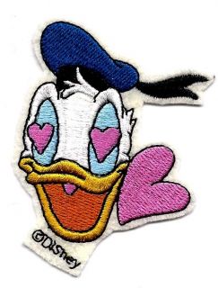  Ohh Lala Love Heart Eyes Disney Embroidered Iron on Sew On