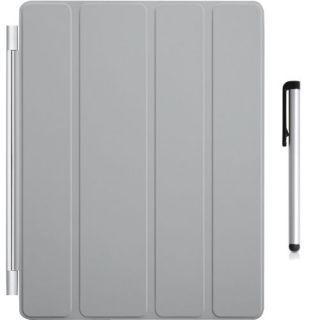 For iPad 2 3 New iPad Smart Cover Slim Magnetic Case Wake Sleep Stand